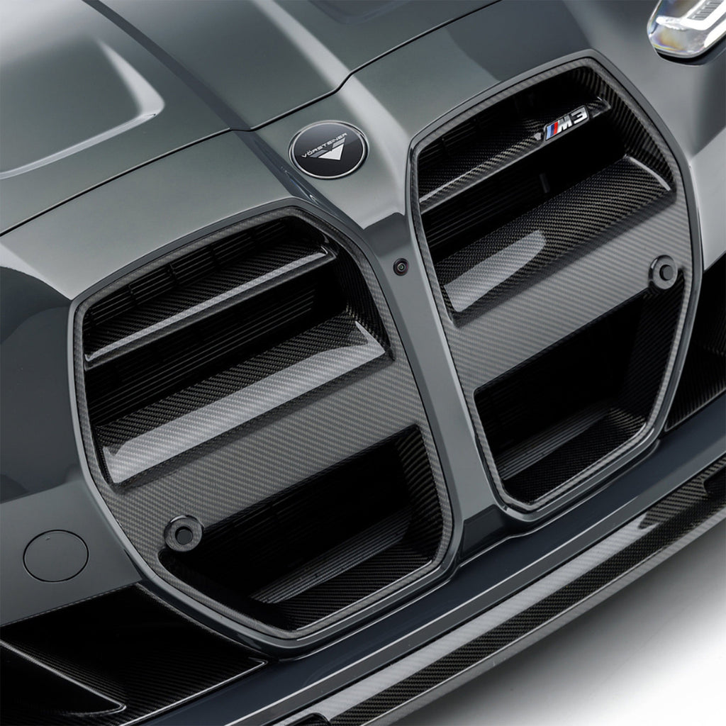 BMW G8X M3 | M4 Carbon Fiber Front Motorsport Grille - Vorsteiner Wheels Wheels  - Aero - [tags]