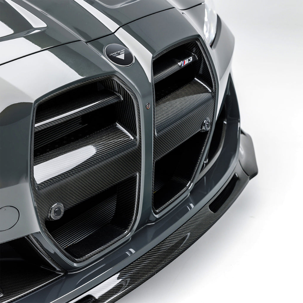 BMW G8X M3 | M4 Carbon Fiber Front Motorsport Grille - Vorsteiner Wheels Wheels  - Aero - [tags]