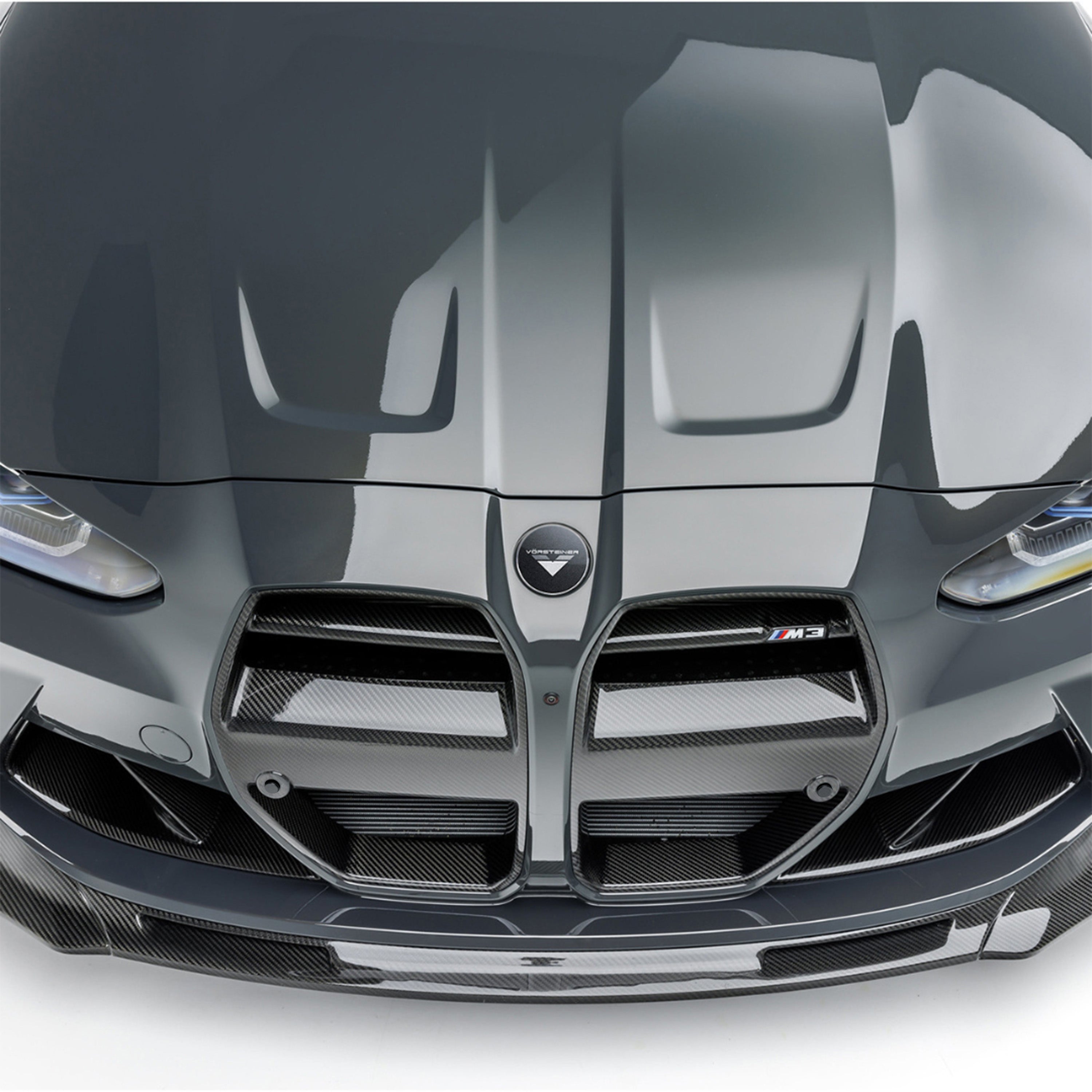 BMW G8X M3 | M4 Carbon Fiber Front Motorsport Grille - Vorsteiner Wheels Wheels  - Aero - [tags]