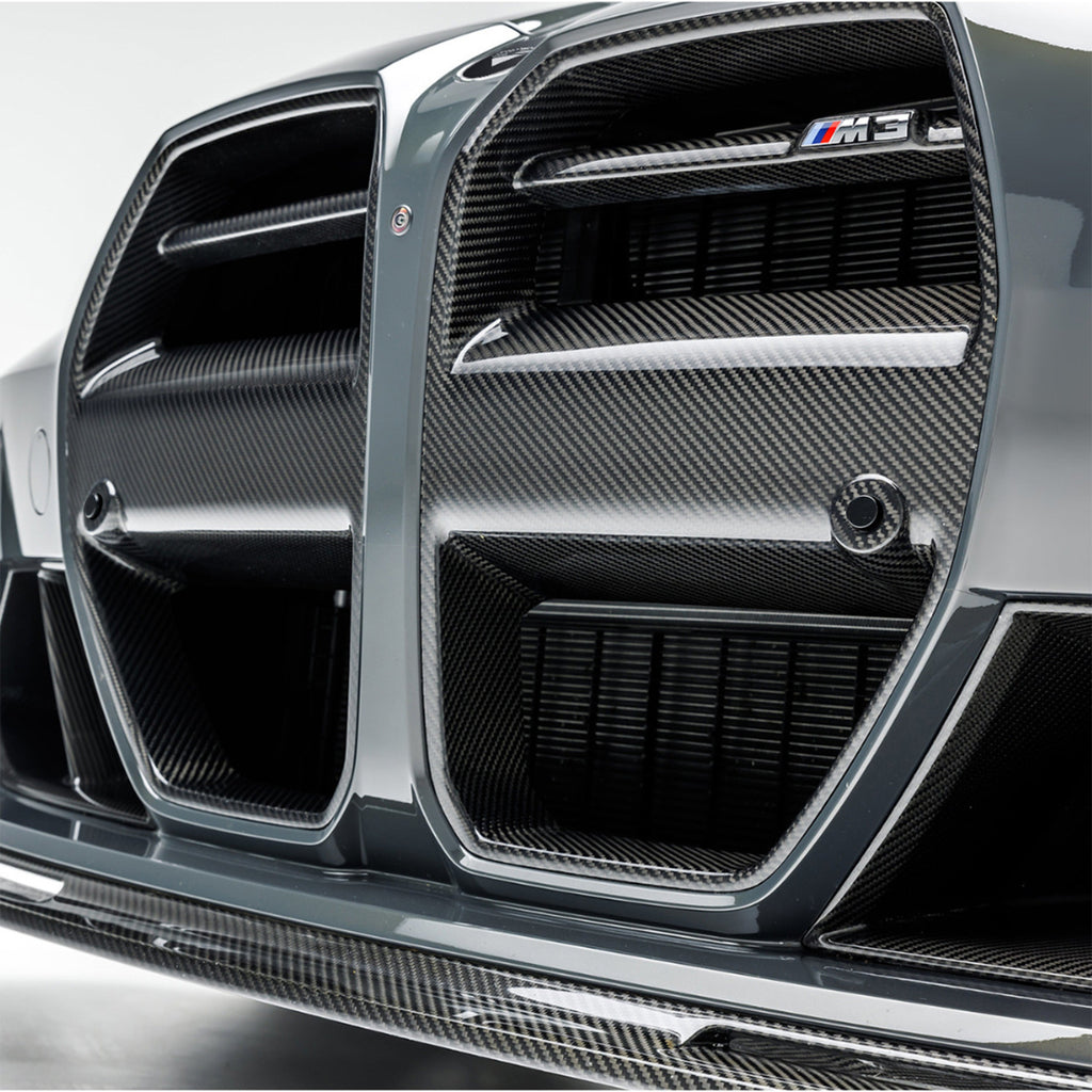 BMW G8X M3 | M4 Carbon Fiber Front Motorsport Grille - Vorsteiner Wheels Wheels  - Aero - [tags]