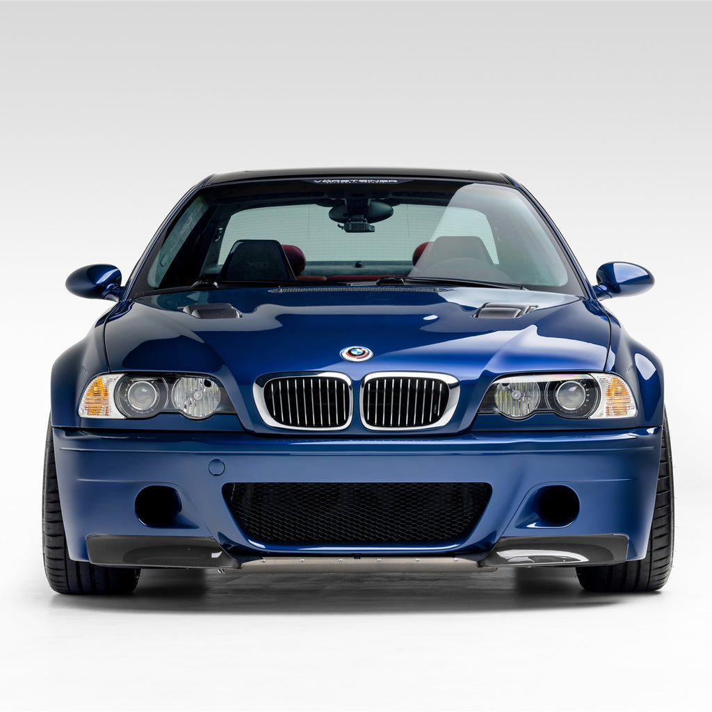 V20 Aero Front Bumper With 2-Piece Splitter Carbon Fiber PP 1x1 Glossy - Vorsteiner Wheels Wheels  -  - [tags]