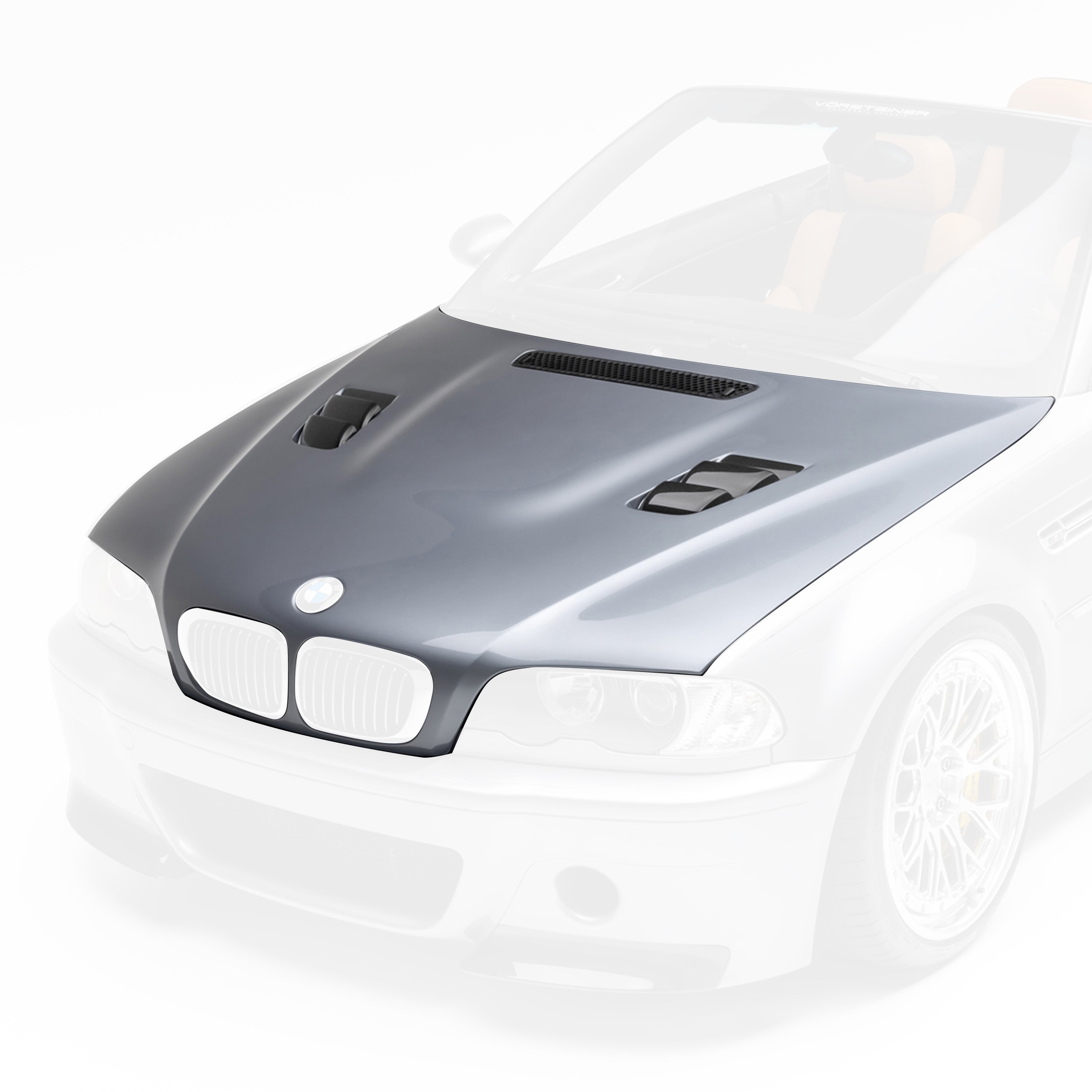 V20 Hood Carbon Fiber PP 1x1 Glossy - Vorsteiner Wheels Wheels  -  - [tags]