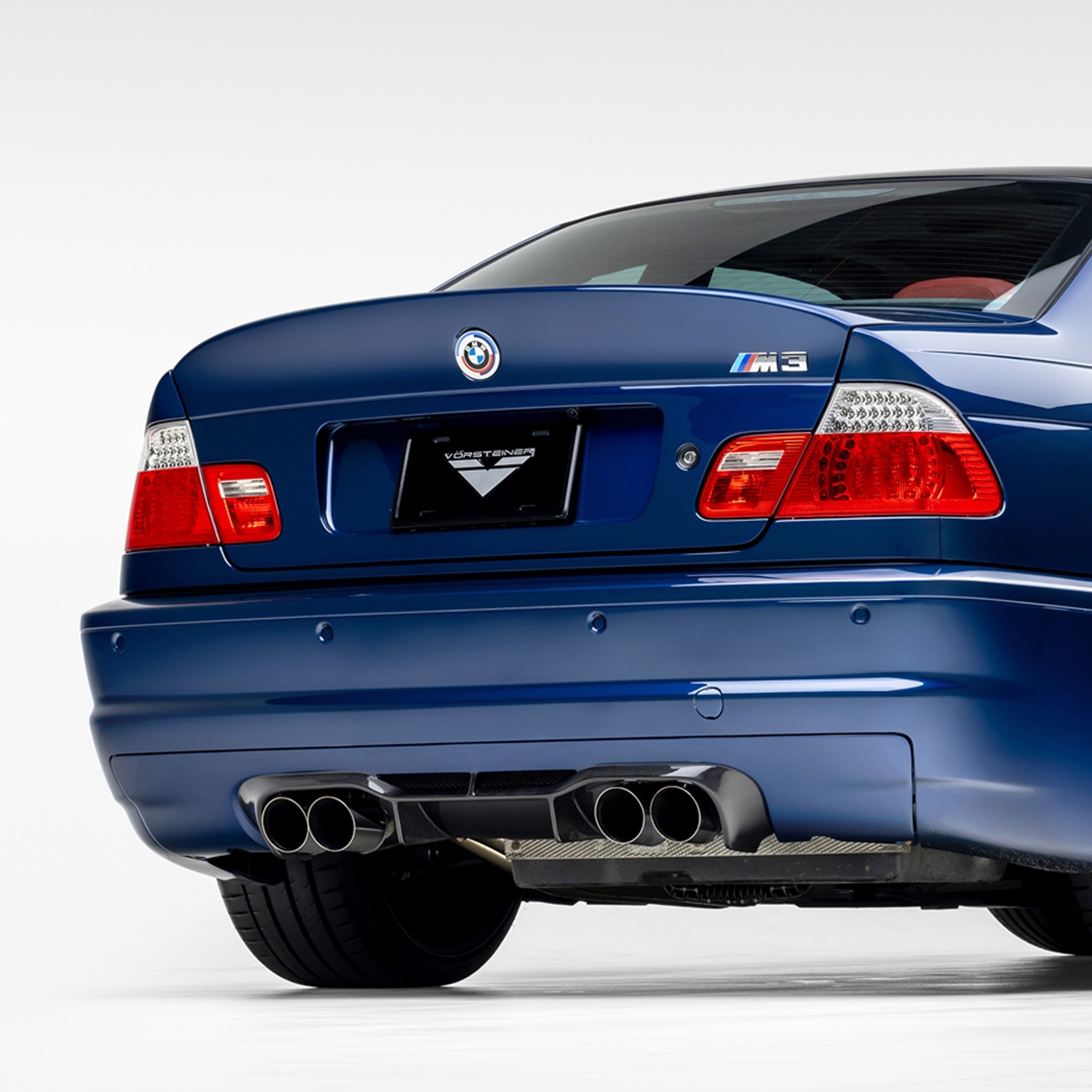 V20 Aero Rear Diffuser Carbon Fiber PP 1x1 Glossy - Vorsteiner Wheels Wheels  -  - [tags]