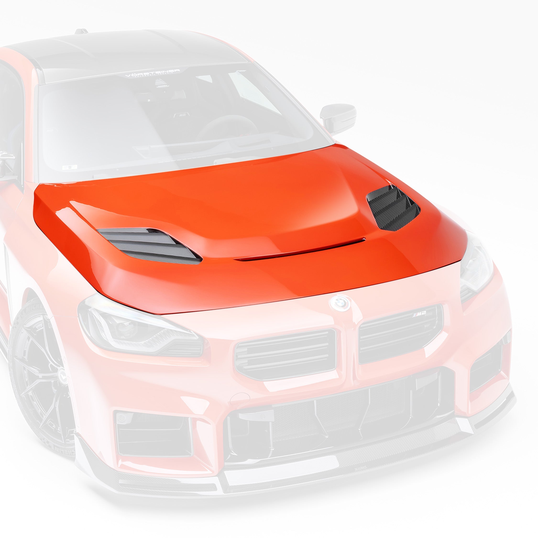 BMW G8X M2 VRS Aero Hood Carbon fiber PP 2X2 Glossy - Vorsteiner Wheels Wheels  - Aero - [tags]