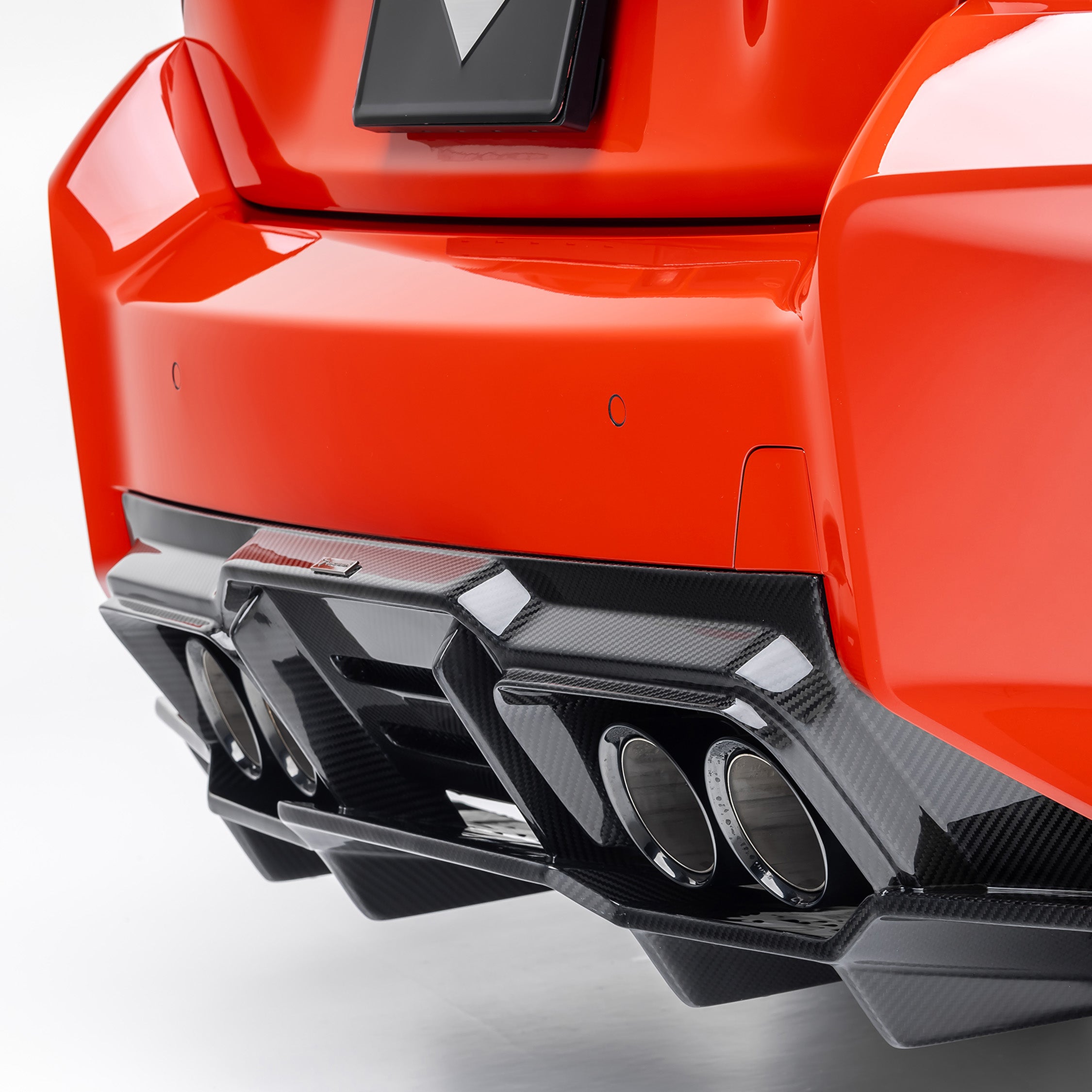 BMW G8X M2 VRS Aero Diffuser with Under Floor Carbon fiber PP 2X2 Glossy - Vorsteiner Wheels Wheels  - Aero - [tags]