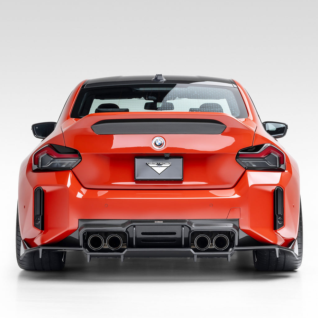 BMW G8X M2 VRS Aero Diffuser with Under Floor Carbon fiber PP 2X2 Glossy - Vorsteiner Wheels Wheels  - Aero - [tags]
