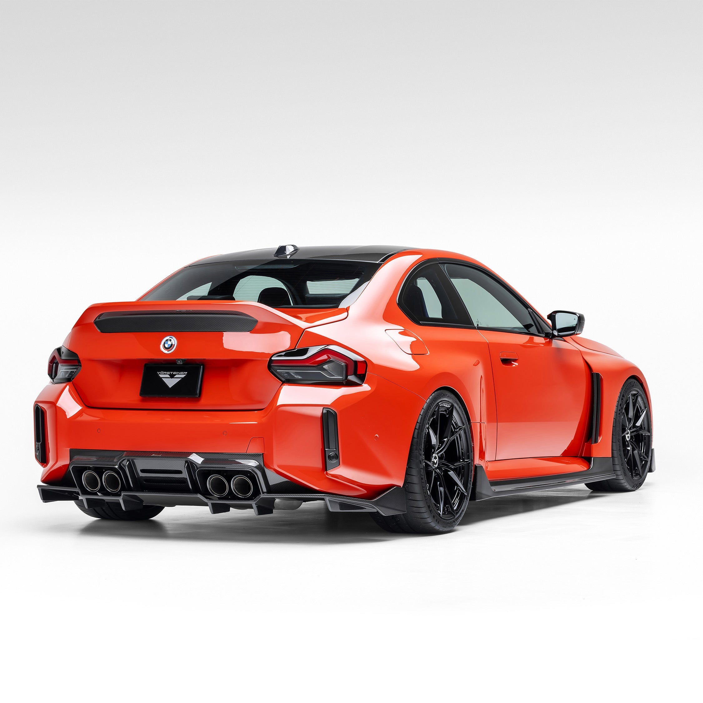 BMW G8X M2 VRS Aero Diffuser with Under Floor Carbon fiber PP 2X2 Glossy - Vorsteiner Wheels Wheels  - Aero - [tags]
