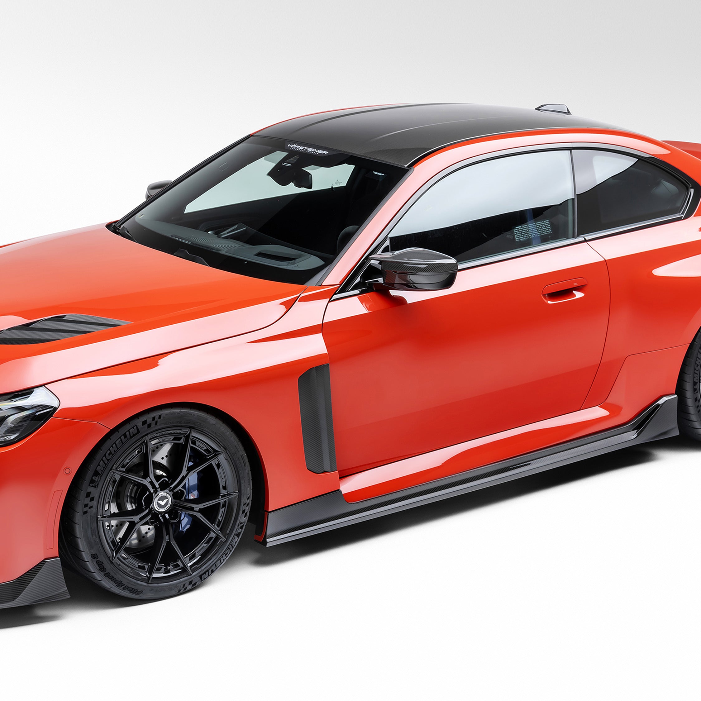 BMW G8X M2 VRS Aero Vented Fenders with Side Skirts Carbon fiber PP 2X2 Glossy - Vorsteiner Wheels Wheels  - Aero - [tags]
