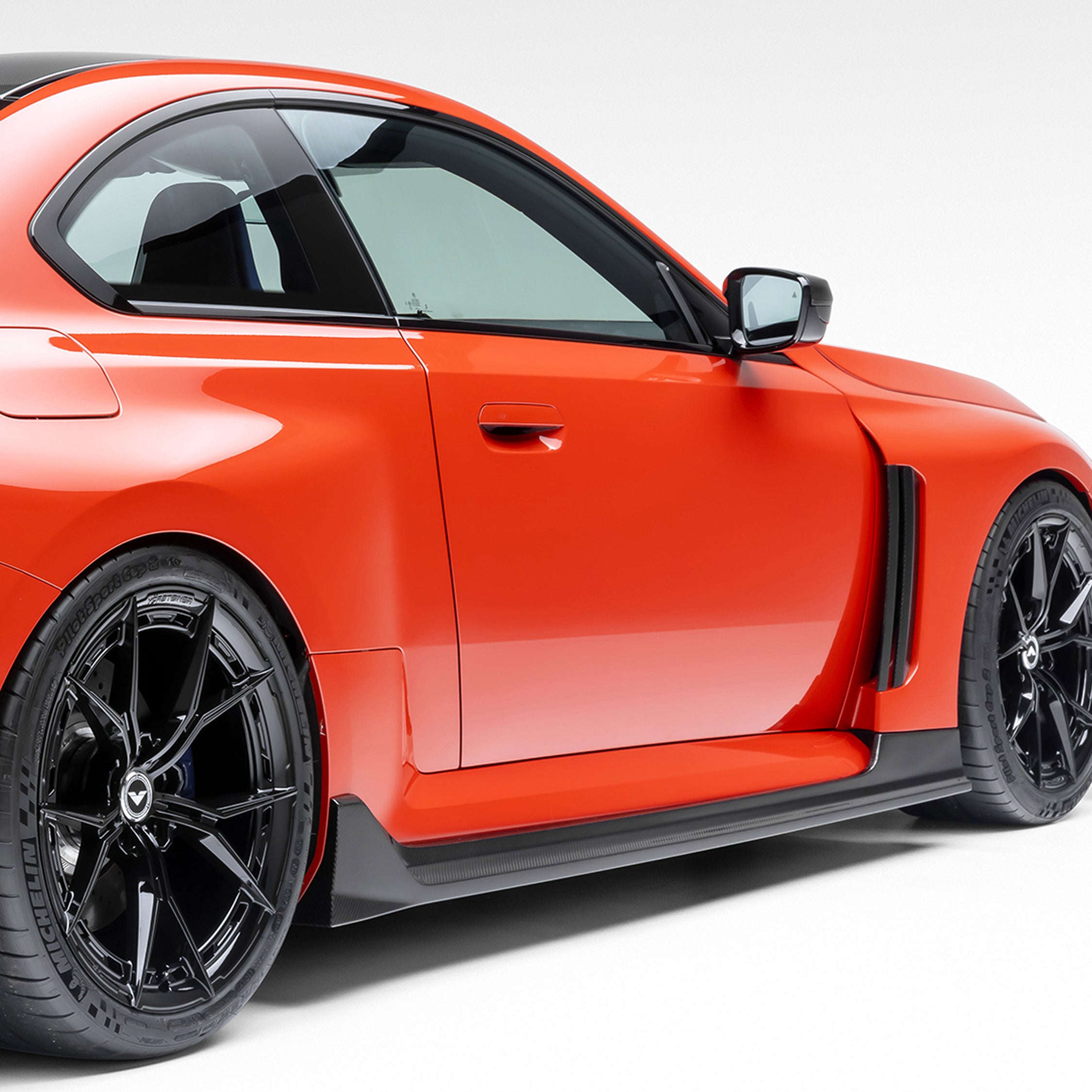 BMW G8X M2 VRS Aero Vented Fenders with Side Skirts Carbon fiber PP 2X2 Glossy - Vorsteiner Wheels Wheels  - Aero - [tags]