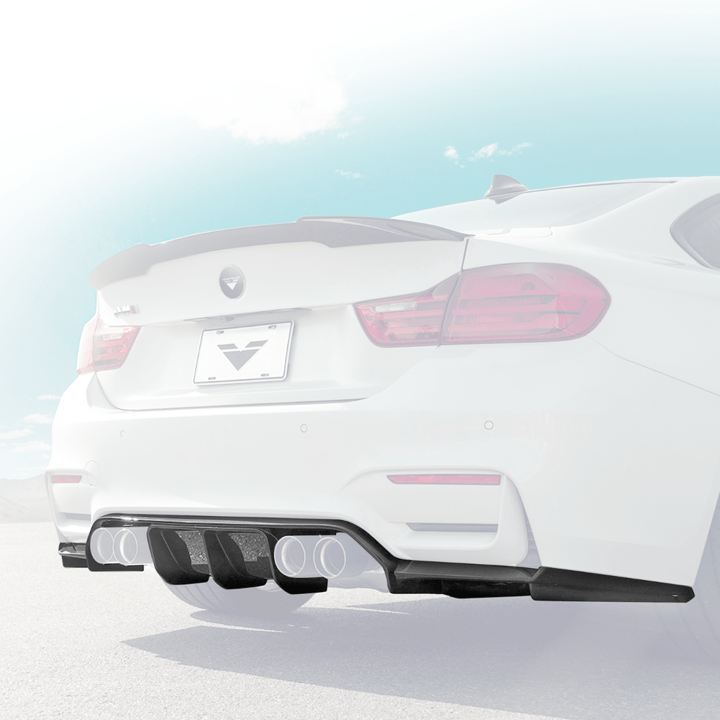 BMW F8X M3 | M4 Carbon Fiber Rear Diffuser - Vorsteiner Wheels Wheels  - Aero - [tags]