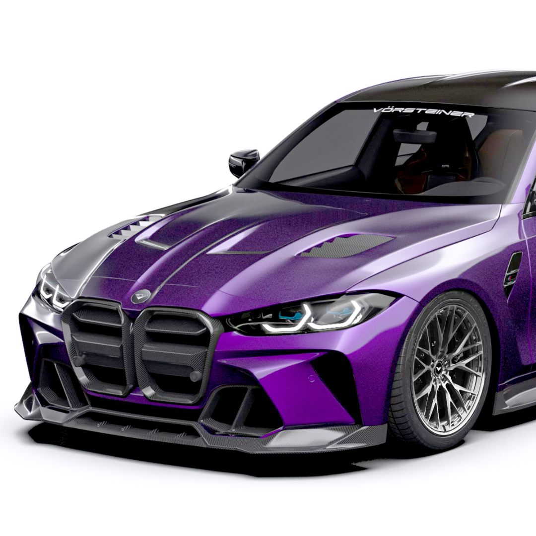 GTS-V BMW G8X M3 | M4 Carbon Fiber Aero Bonnet - Vorsteiner Wheels  - Aero - [tags]