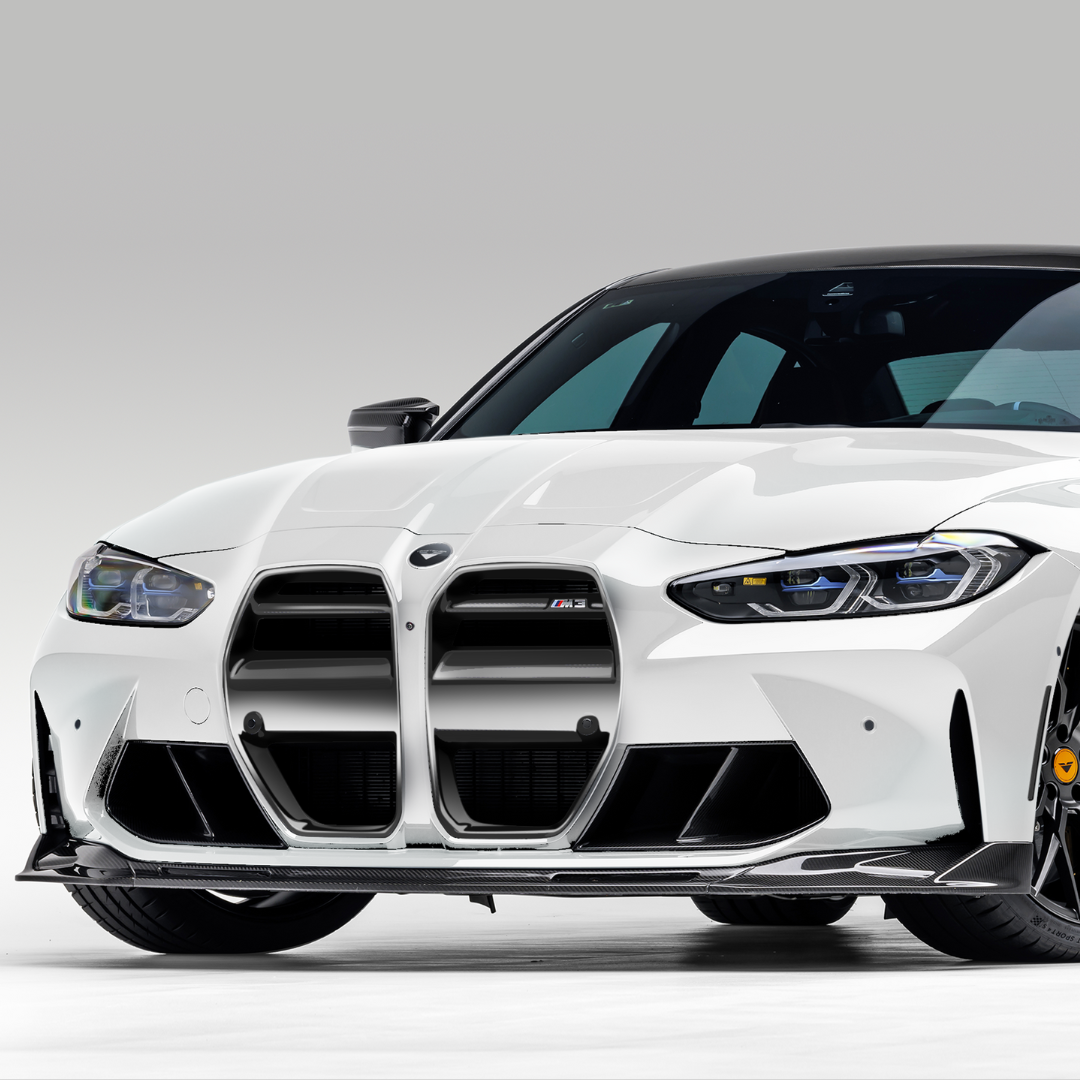 BMW G8X M3 | M4 Gloss Black ABS Front Motorsport Grille - Vorsteiner Wheels Wheels  - Aero - [tags]