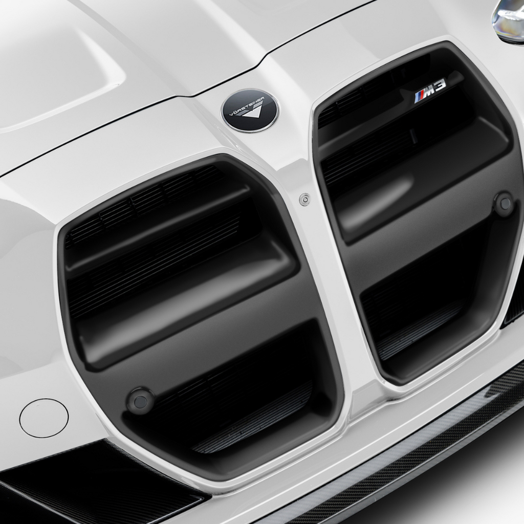 BMW G8X M3 | M4 Gloss Black ABS Front Motorsport Grille - Vorsteiner Wheels Wheels  - Aero - [tags]