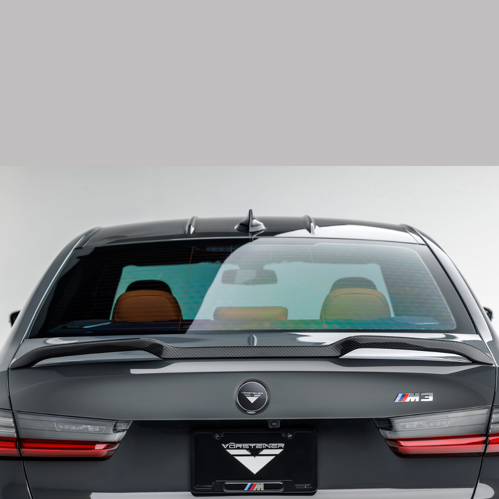 BMW G8X M3 Carbon Fiber Decklid Spoiler - Vorsteiner Wheels Wheels  - Aero - [tags]