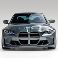 BMW G8X  M3 | M4 Carbon Fiber Front Motorsport Grille - Vorsteiner Wheels Wheels  - Aero - [tags]