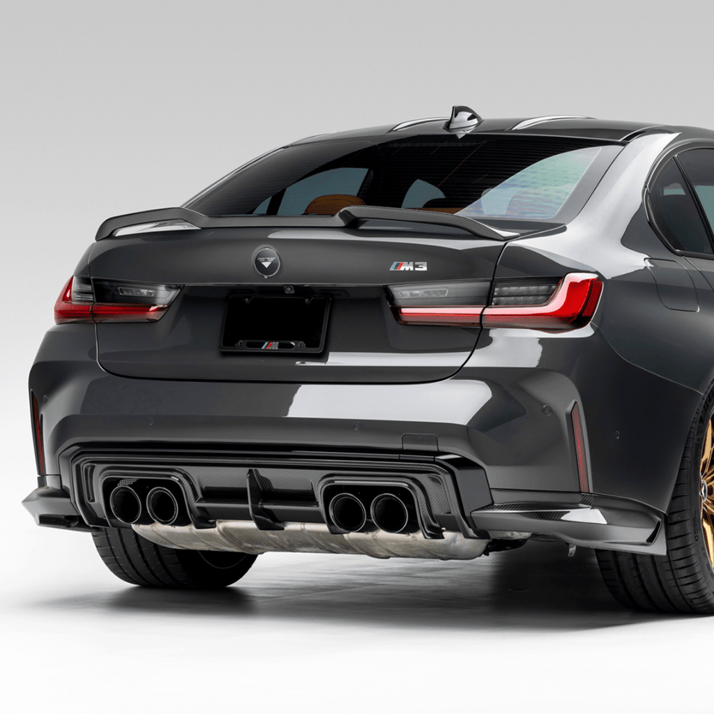 BMW G8X M3 Carbon Fiber Rear Diffuser - Vorsteiner Wheels Wheels  - Aero - [tags]