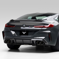 BMW F9X M8 VRS Aero Rear Diffuser Carbon Fiber PP 2x2 Glossy - Vorsteiner Wheels Wheels  -  - [tags]
