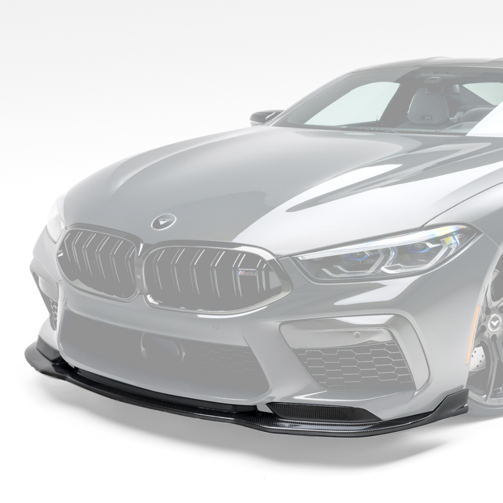 BMW F9X M8 VRS Aero Front Spoiler Carbon Fiber PP 2x2 Glossy - Vorsteiner Wheels Wheels  -  - [tags]