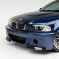 BMW E46 M3 V-CSL Aero Front Bumper Splitters (Replacement) - Vorsteiner Wheels Wheels  - Aero - [tags]