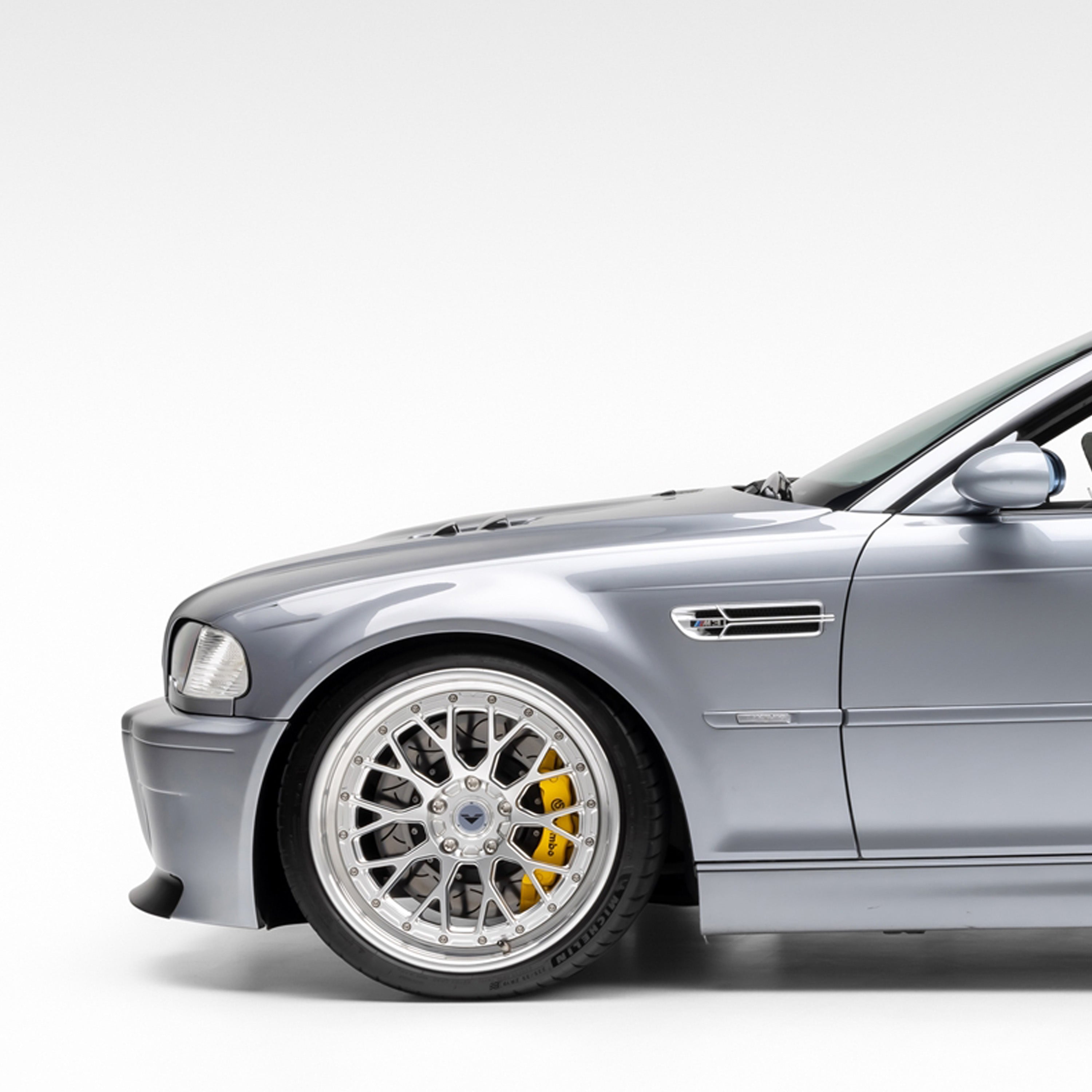 BMW E46 M3 V-CSL Aero Front Bumper - Vorsteiner Wheels Wheels  - Aero - [tags]