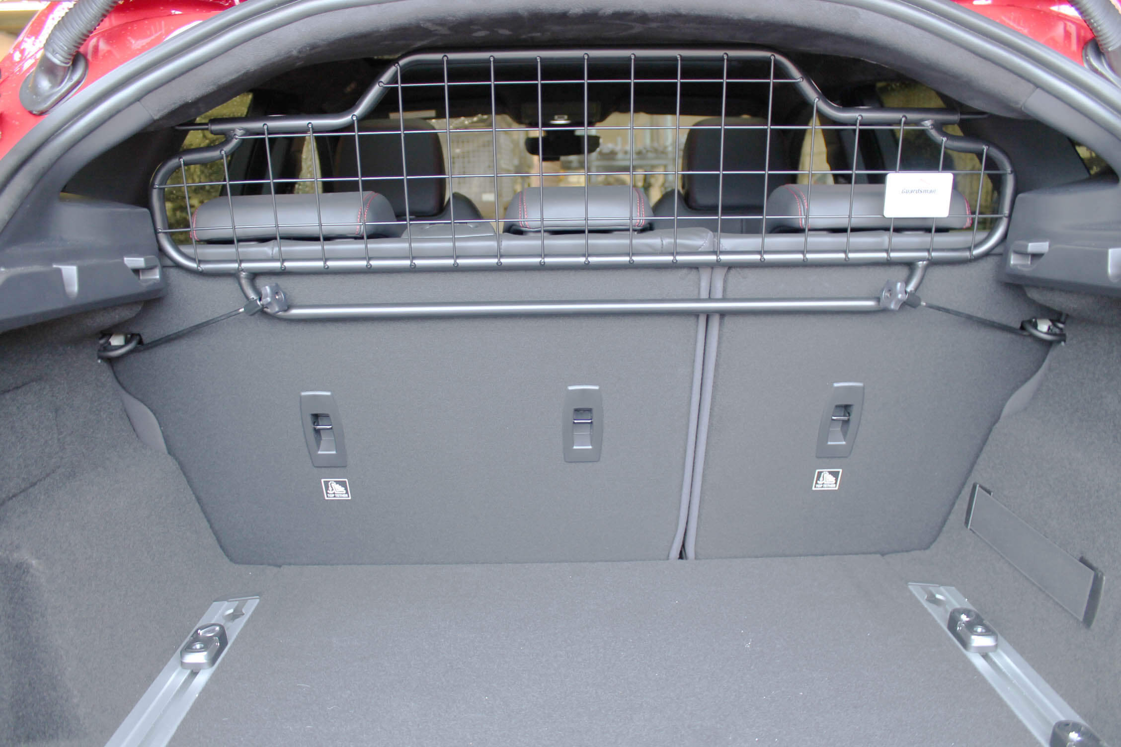 Bagagebeskyttelse / Bagagerist med valgfri opdeler Jaguar E-Pace