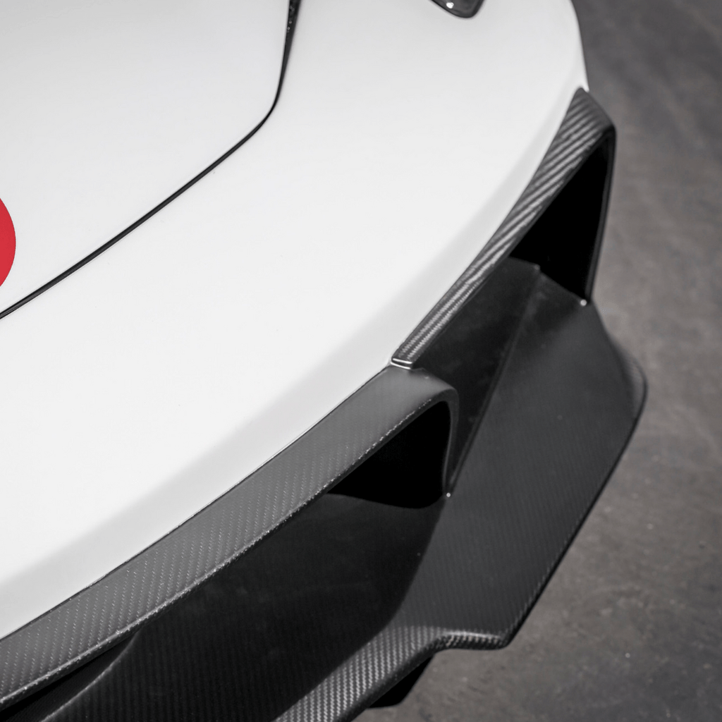 Ferrari 458 Italia VX Carbon Fiber Front Bumper w/ Front Spoiler - Vorsteiner Wheels Wheels  - Aero - [tags]