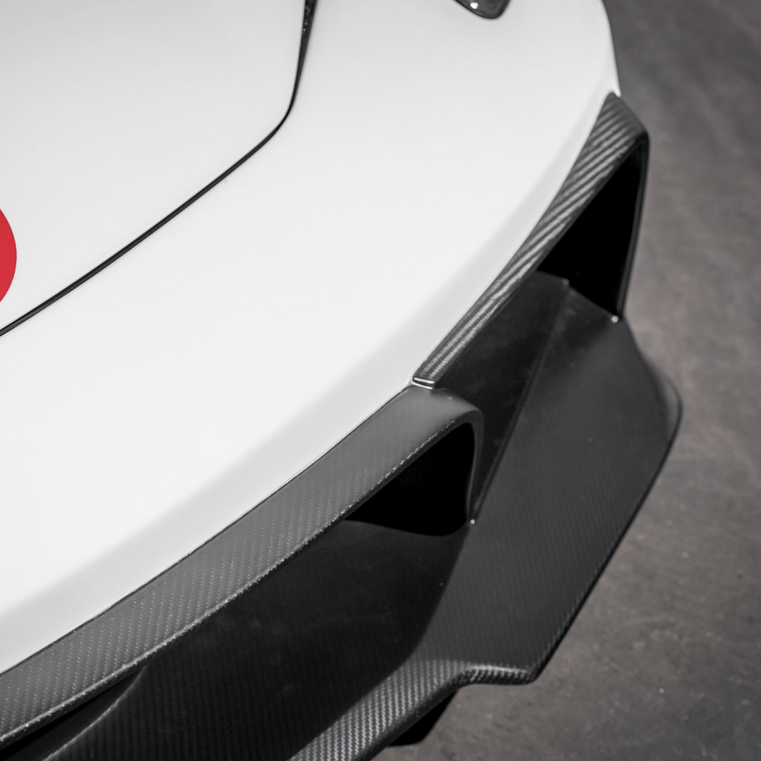 Ferrari 458 Italia VX Carbon Fiber Front Bumper w/ Front Spoiler - Vorsteiner Wheels Wheels  - Aero - [tags]