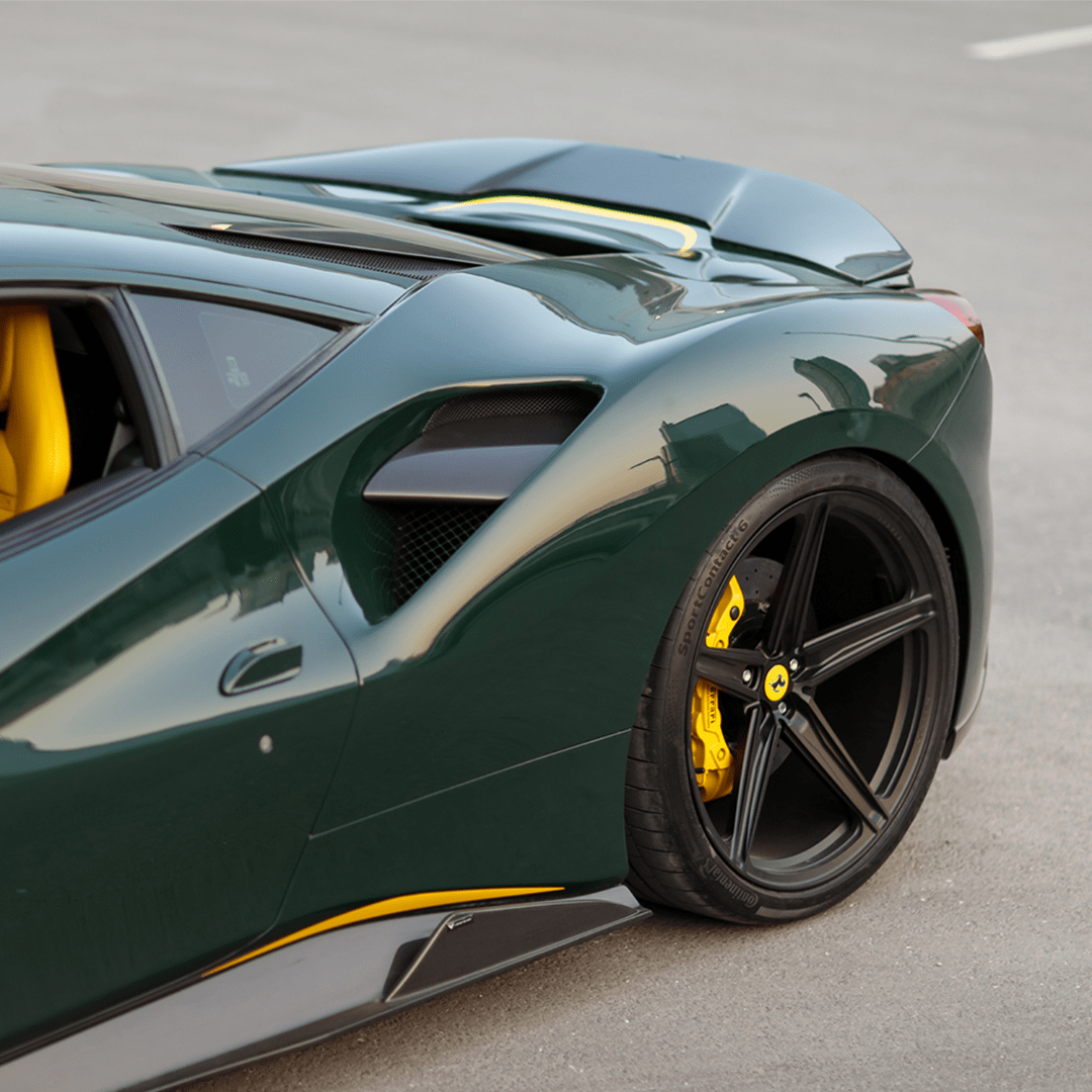 Ferrari 488 Diavolo Carbon Fiber Decklid Spoiler - Vorsteiner Wheels Wheels  - Aero - [tags]