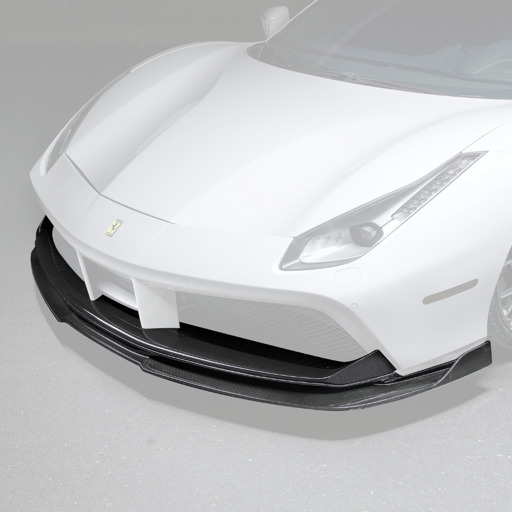 Ferrari 488 Diavolo Carbon Fiber Front Spoiler - Vorsteiner Wheels Wheels  - Aero - [tags]
