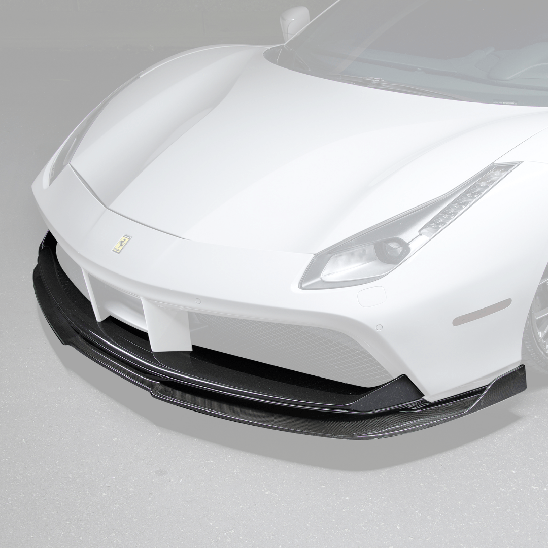Ferrari 488 Diavolo Carbon Fiber Front Spoiler - Vorsteiner Wheels Wheels  - Aero - [tags]