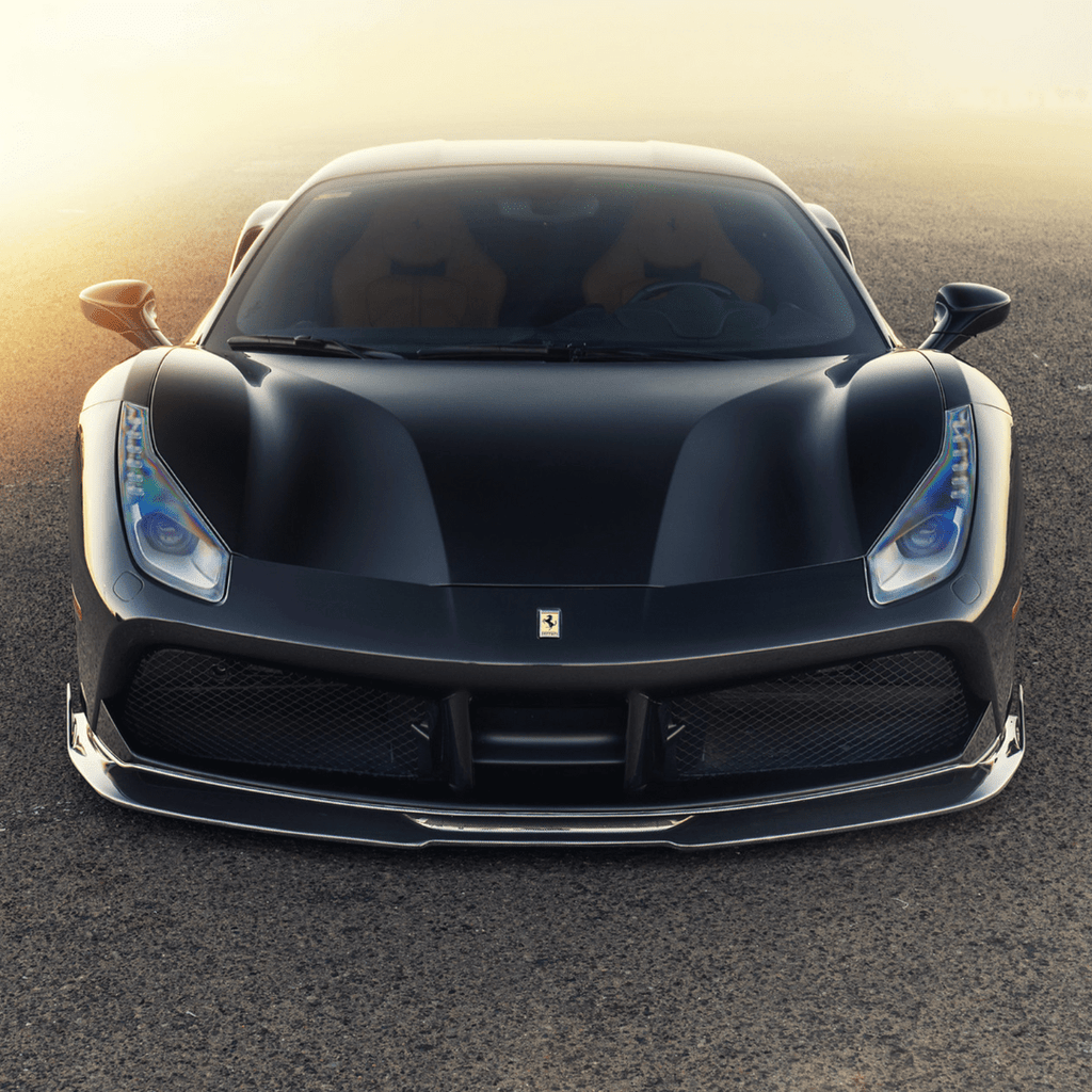 Ferrari 488 Diavolo Carbon Fiber Front Spoiler - Vorsteiner Wheels Wheels  - Aero - [tags]