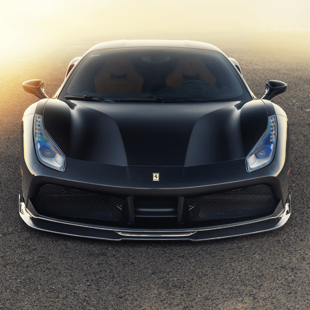 Ferrari 488 Diavolo Carbon Fiber Front Spoiler - Vorsteiner Wheels Wheels  - Aero - [tags]