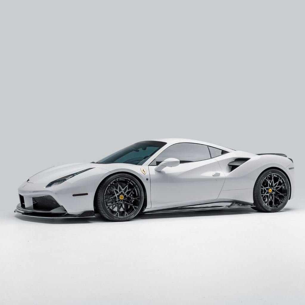 Ferrari 488 Diavolo Carbon Fiber Front Spoiler - Vorsteiner Wheels Wheels  - Aero - [tags]