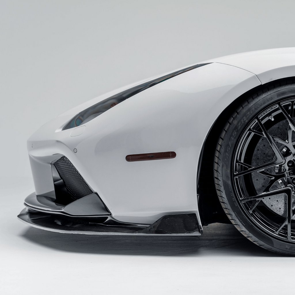 Ferrari 488 Diavolo Carbon Fiber Front Spoiler - Vorsteiner Wheels Wheels  - Aero - [tags]