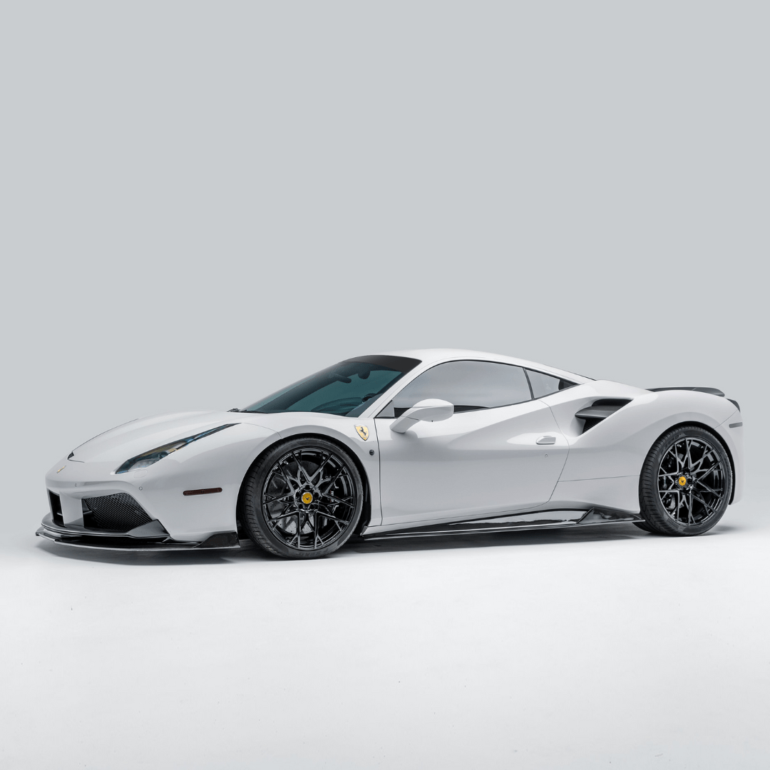 Ferrari 488 Diavolo Carbon Fiber Sideskirts - Vorsteiner Wheels Wheels  - Aero - [tags]