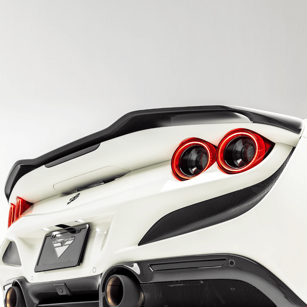 Ferrari F8 Furioso Carbon Fiber Decklid Spoiler - Vorsteiner Wheels Wheels  - Aero - [tags]