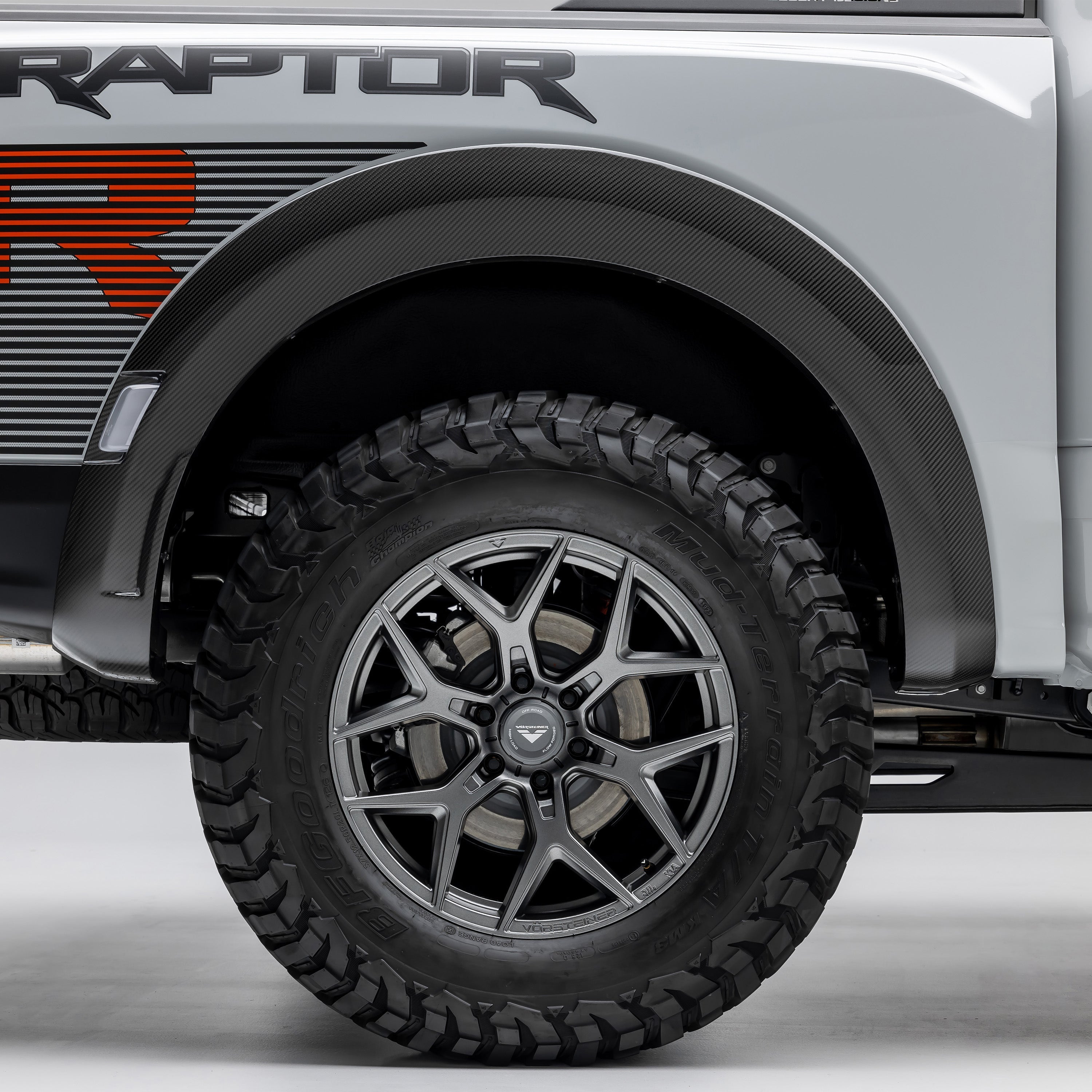 Ford F-150 Raptor R Fender Flares - Carbon Fiber PP 2x2 - Vorsteiner Wheels Wheels