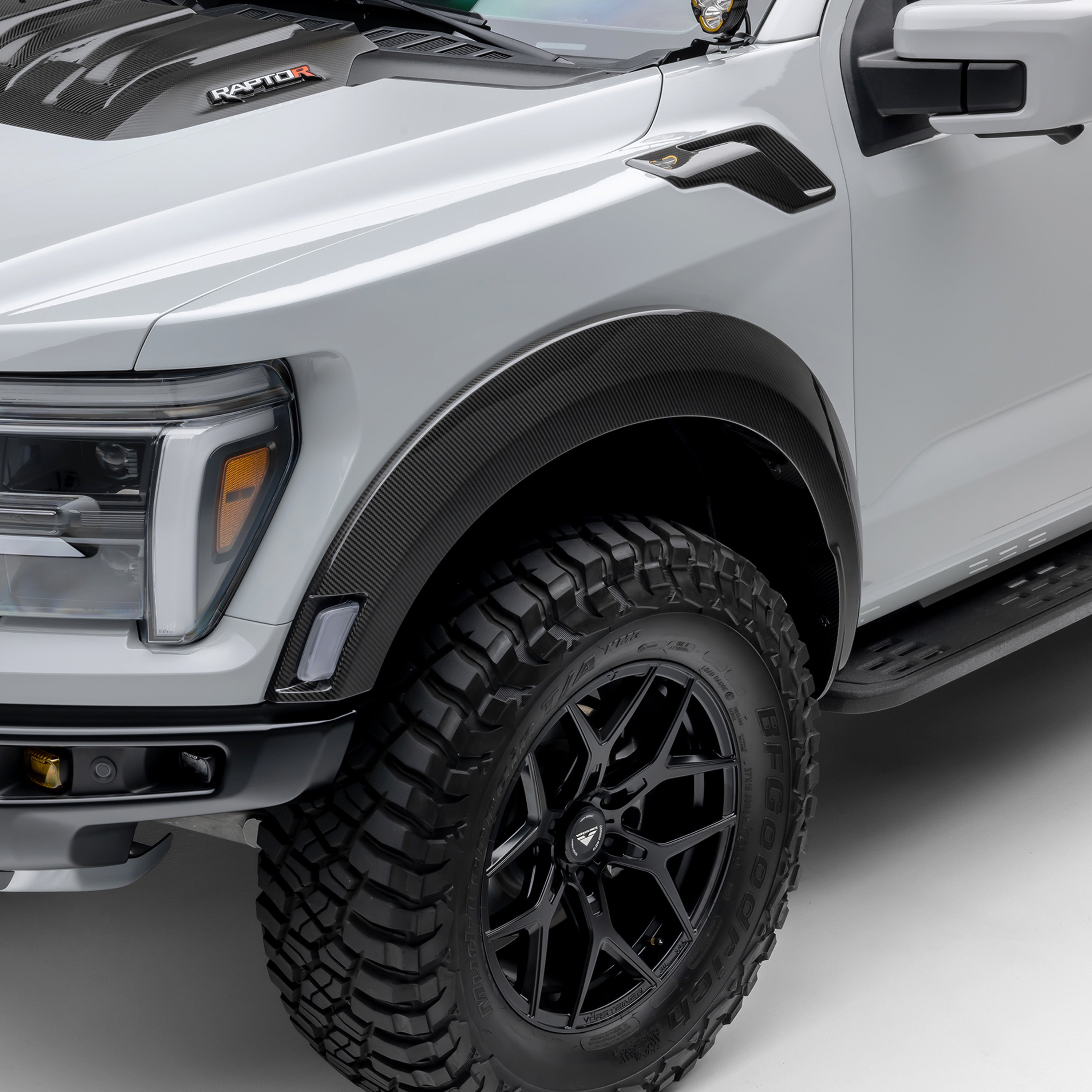 Ford F-150 Raptor R Fender Flares - Carbon Fiber PP 2x2 - Vorsteiner Wheels Wheels