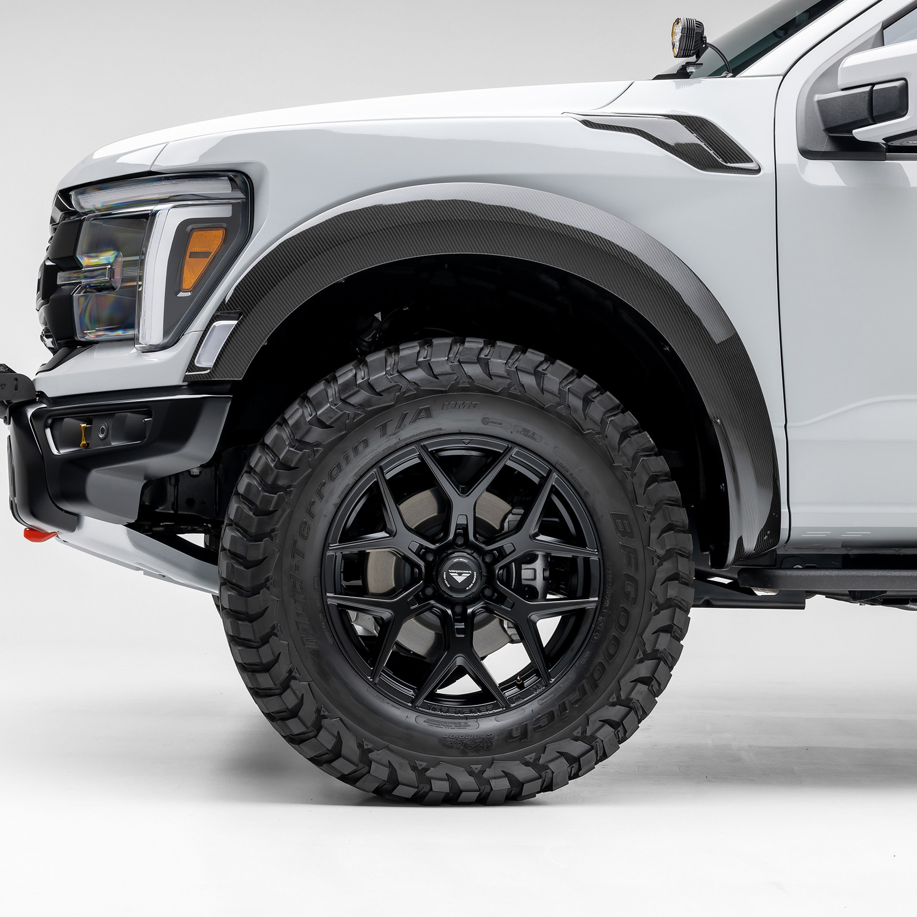 Ford F-150 Raptor R Fender Flares - Carbon Fiber PP 2x2 - Vorsteiner Wheels Wheels