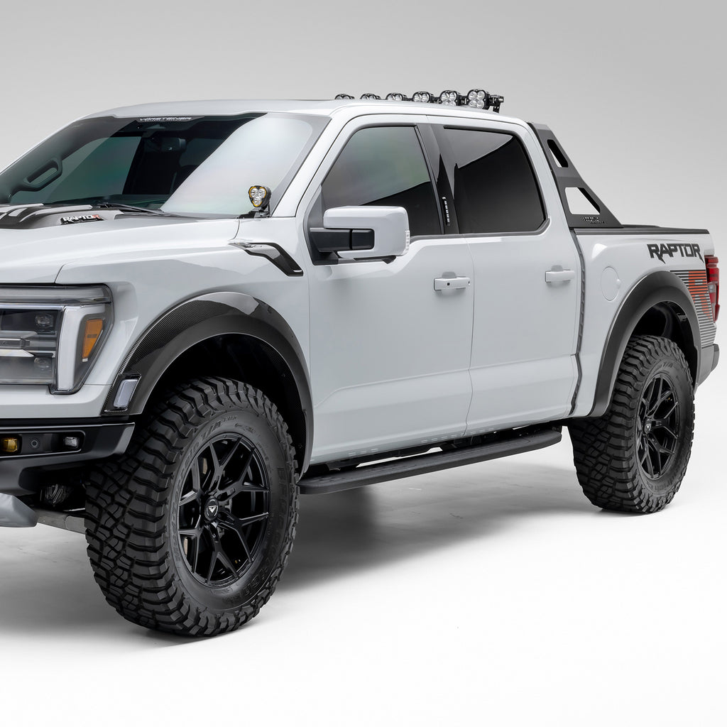 Ford F-150 Raptor R Fender Flares - Carbon Fiber PP 2x2 - Vorsteiner Wheels Wheels