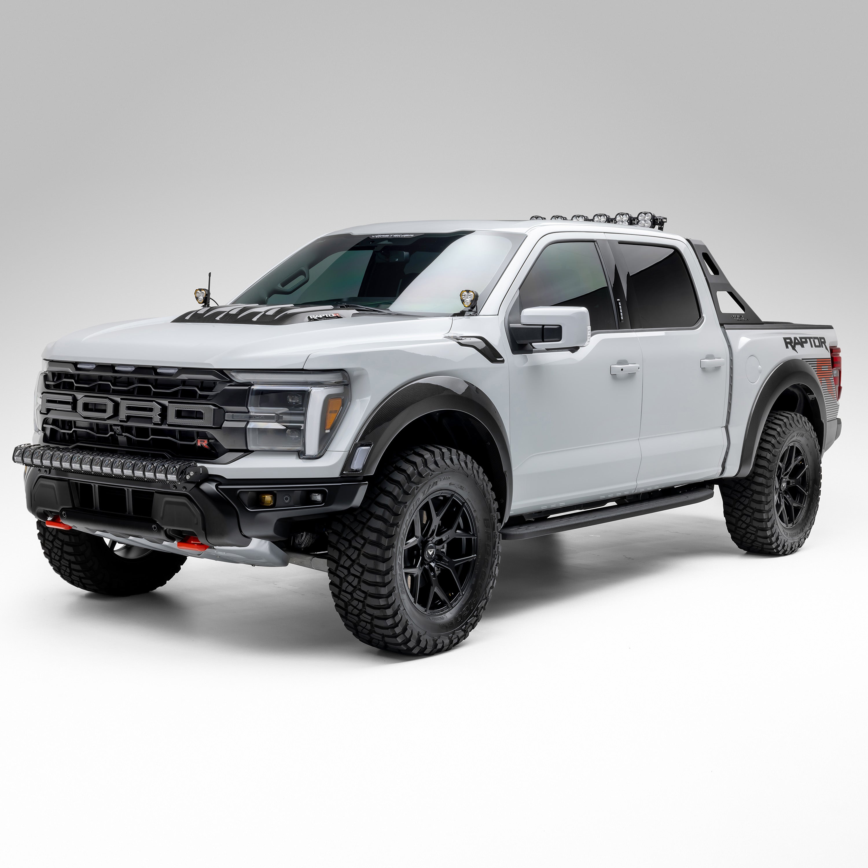 Ford F-150 Raptor R Fender Flares - Carbon Fiber PP 2x2 - Vorsteiner Wheels Wheels
