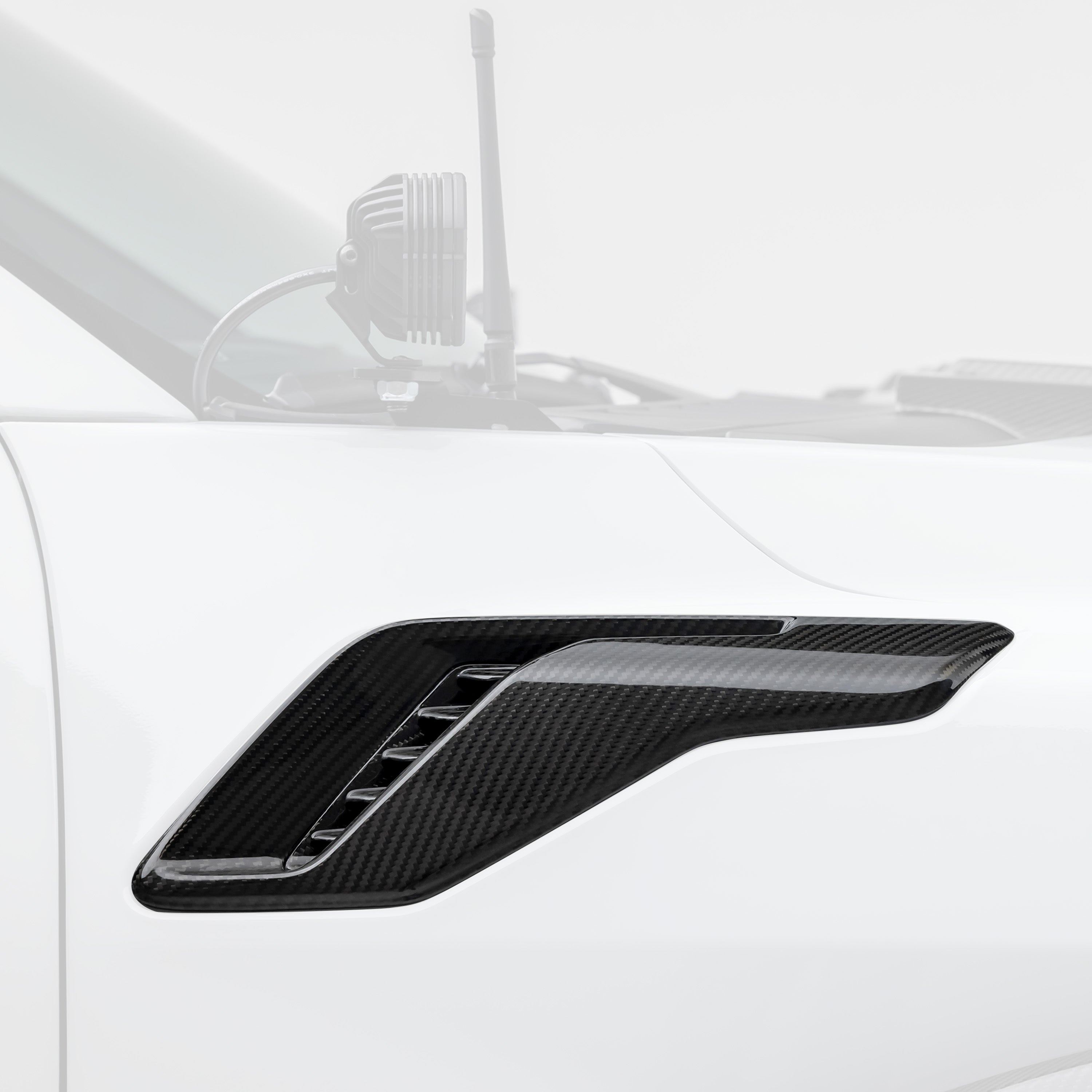 Ford F-150 Raptor R Fender Side Vents - Carbon Fiber PP 2x2 - Vorsteiner Wheels Wheels