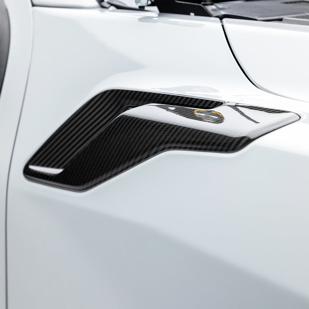 Ford F-150 Raptor R Fender Side Vents - Carbon Fiber PP 2x2 - Vorsteiner Wheels Wheels