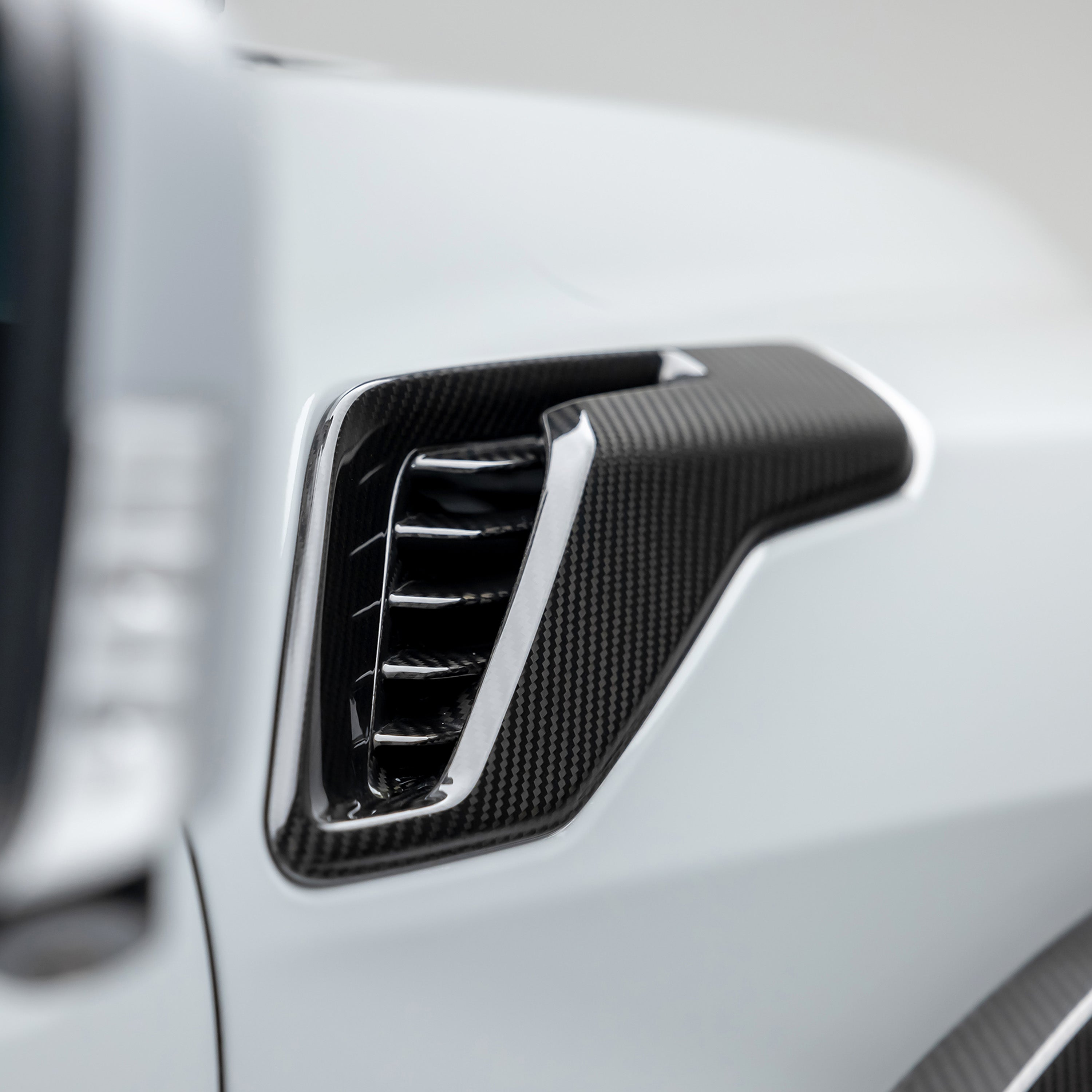 Ford F-150 Raptor R Fender Side Vents - Carbon Fiber PP 2x2 - Vorsteiner Wheels Wheels