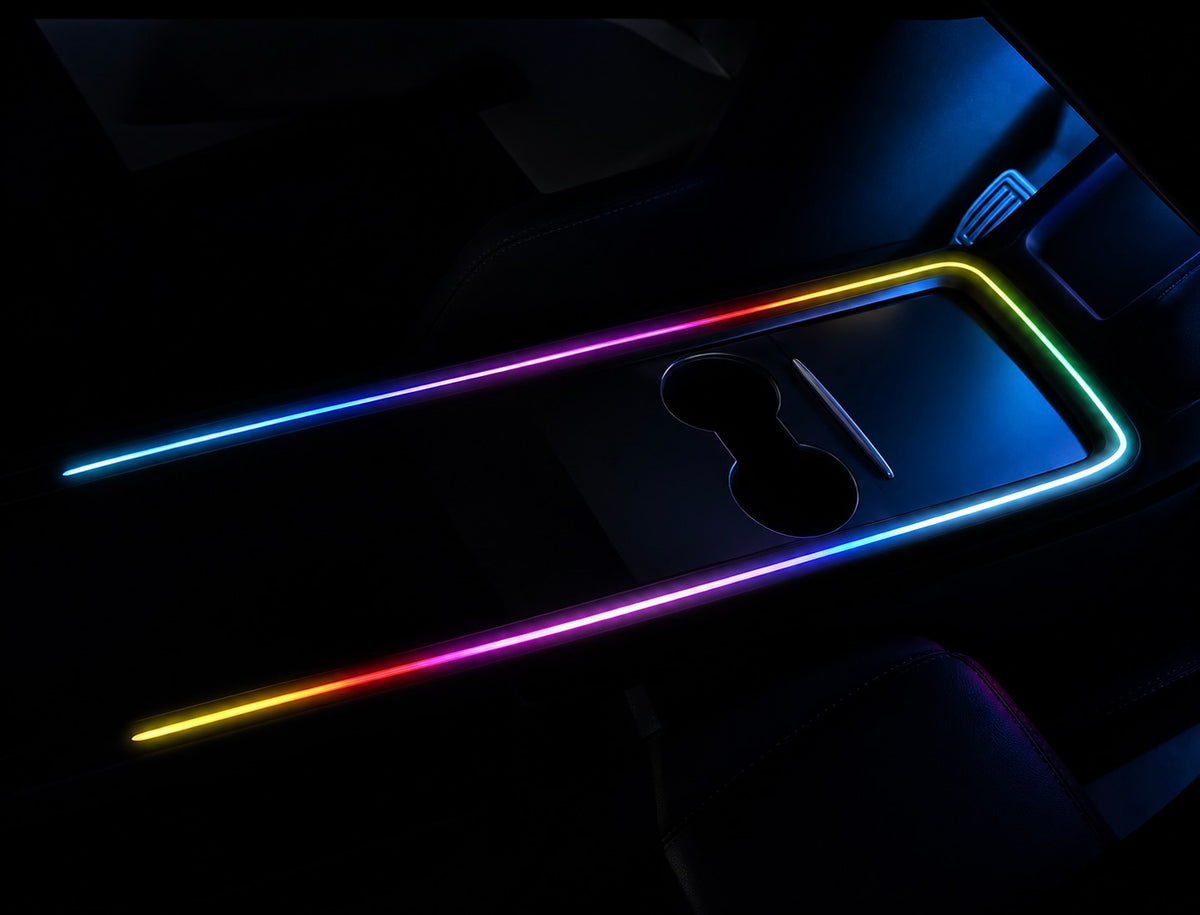 LED-list Framsäte Flera färger Tesla Model 3/Y