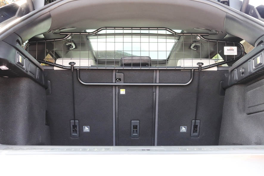 Bagagerumsgitter / Bagagerumsbeskyttelse med tilvalg Lastdeler Land Rover Velar