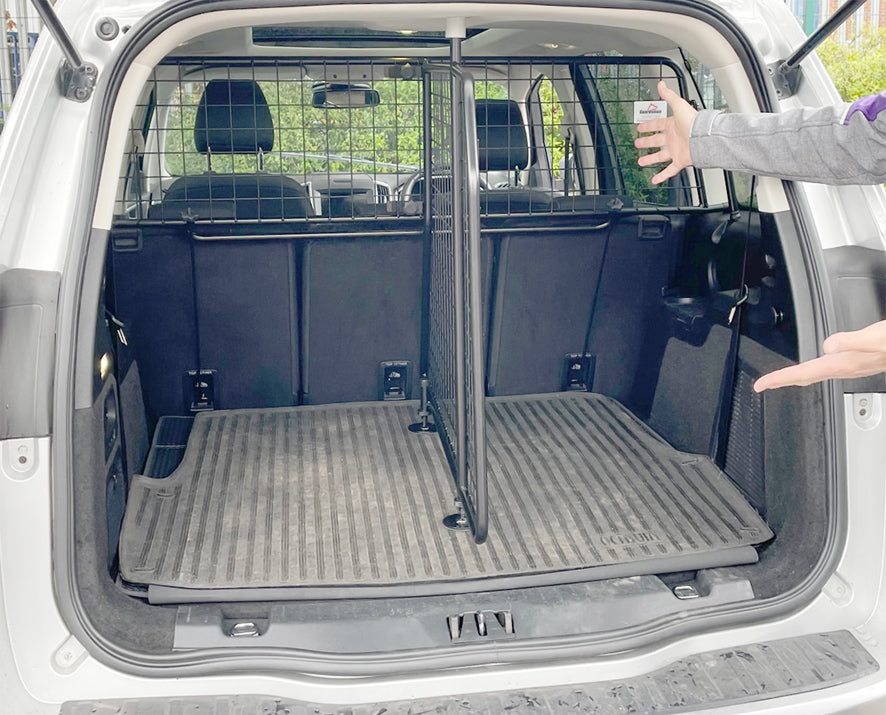 Lastbeskyttelse / Lastgitter med valgfri fordeler Ford Galaxy