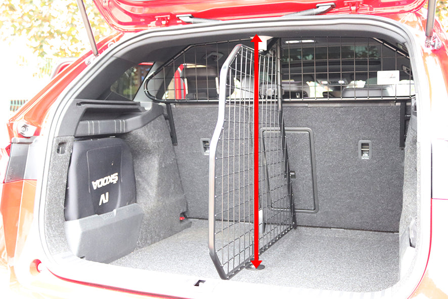 Lastiverkko / Suojaverkko lisävarusteena Kuormanjakaja Skoda Enyaq iV