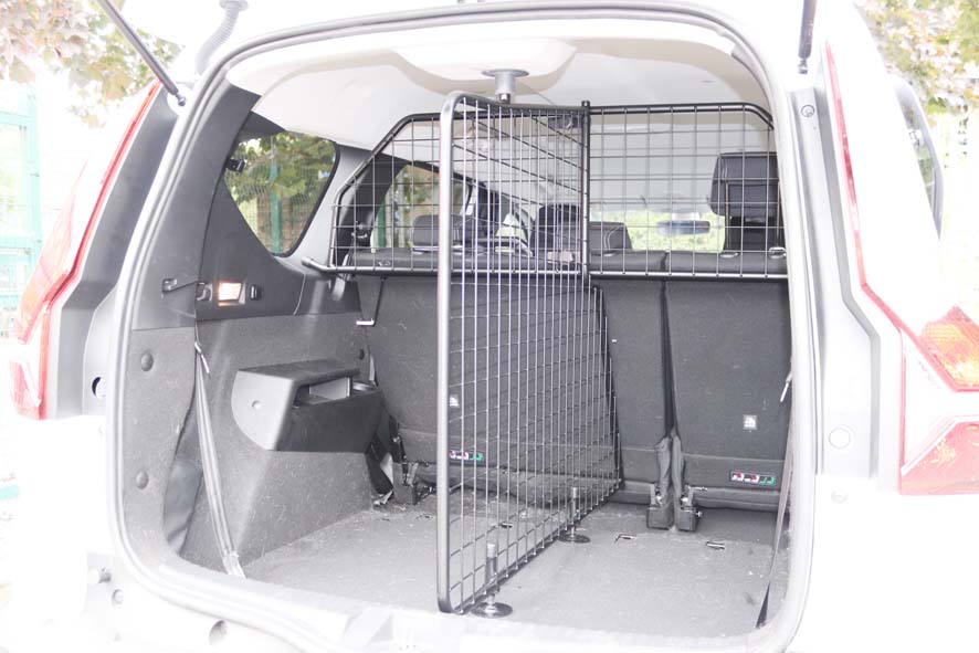 Lastbeskyttelse / Lastgitter med valgfri fordeler Dacia Jogger