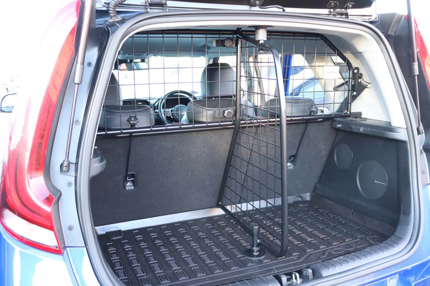 Bagasjeromsgitter / Bagasjeromsbeskyttelse med tilvalg Lastdeler Kia Soul EV